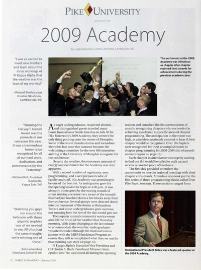 Pike University Presents the 2009 Academy